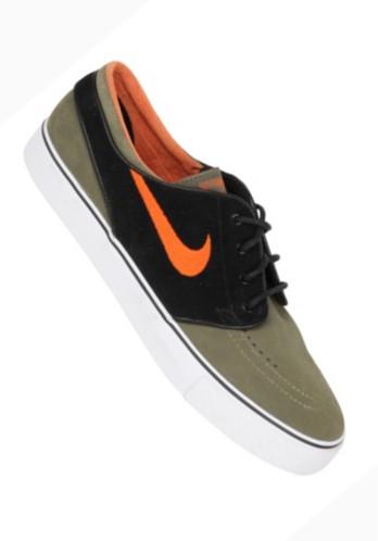Foto Nike Actionsports Zoom Stefan Janoski mdm olv/urbn orng-blk-gm lght