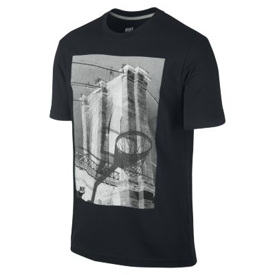 Foto Nike Air Force 1 NYC Camiseta - Hombre - Negro - M foto 420623