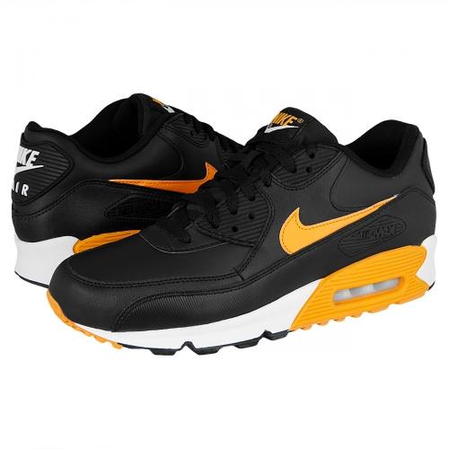 Foto Nike Air Max 90 Essential Zapatillas de color negro/Canyon dorado/blan foto 78254