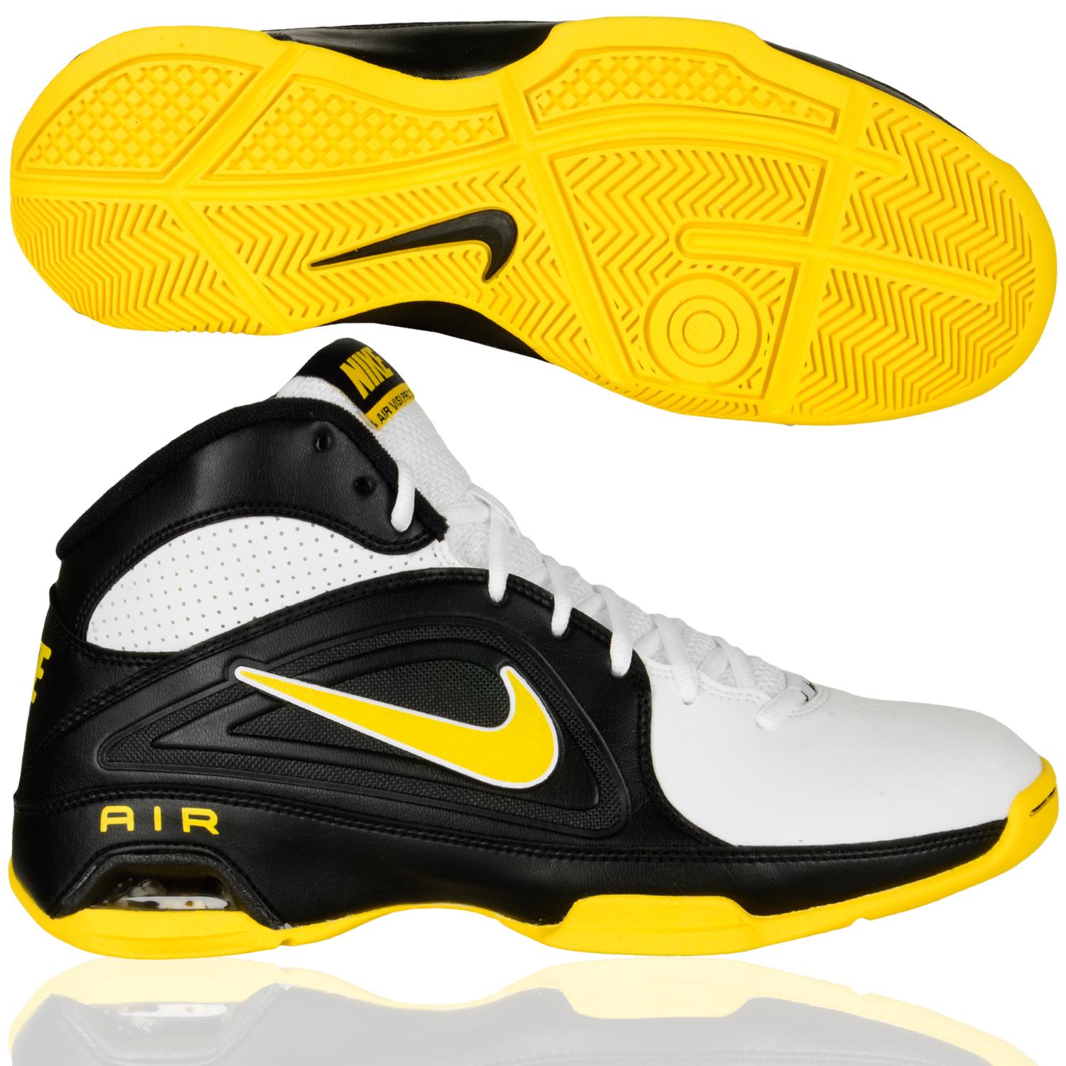 Foto Nike Air Visi Pro Iii Zapatillas De Baloncesto Negro Amarilho foto 594846