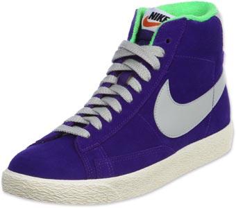 Foto Nike Blazer Mid Vintage calzado violeta verde 39,0 EU 6,5 US foto 545602