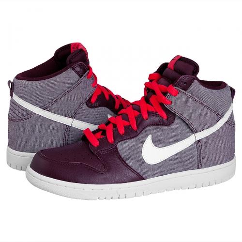 Foto Nike Dunk High Basketball Shoe rojo Mahogany/blanco/rojo Mahogany foto 23665