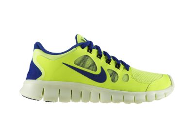 Foto Nike Free 5.0 Zapatillas de running - Chicos - Amarillo/Azul - 4Y foto 670051