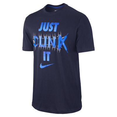 Foto Nike Just Dunk It Lace Camiseta - Hombre - Azul - S foto 941749