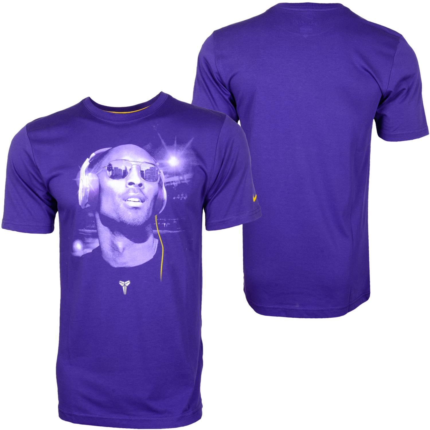 Foto Nike Kobe Beats By Dre Headphones Hombres T-shirt Púrpura foto 634151