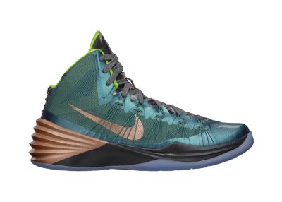 Foto Nike Lunar Hyperdunk 2013 Zapatillas de baloncesto - Hombre - Verde - 13