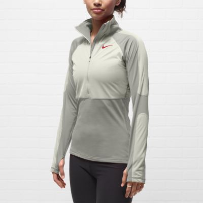 Foto Nike Pro Shield Hyperwarm Half-Zip Camiseta - Mujer - Blanco - L foto 72126