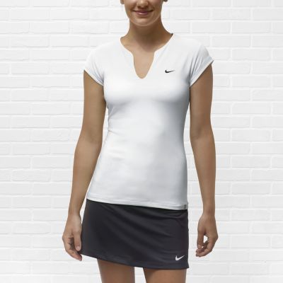 Foto Nike Pure Top de tenis - Mujer - Blanco - L foto 784192
