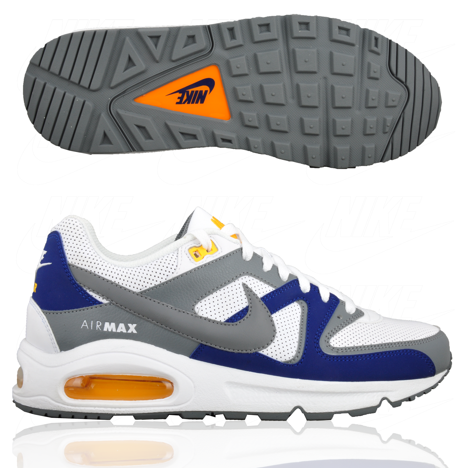 Foto Nike Shoe Air Max Command Leather La Zapatilla De Deporte Bajo Blan... foto 256143