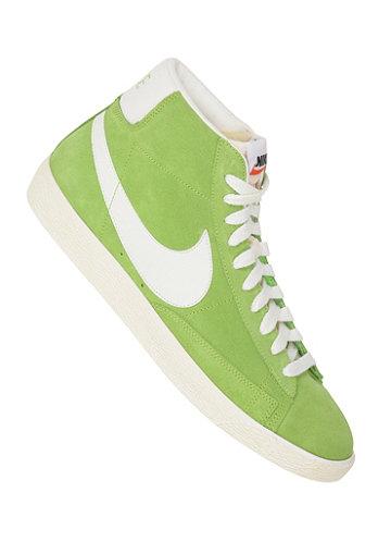 Foto Nike Sportswear Blazer Mid Premium Vintage Suede action green/sail foto 253038