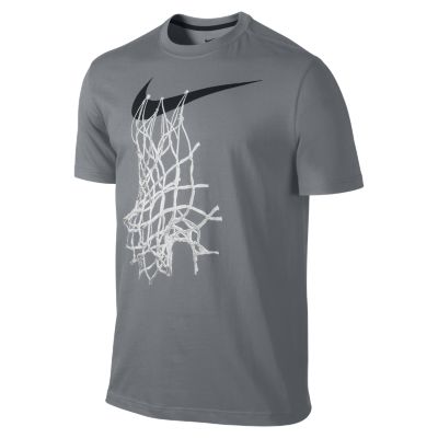 Foto Nike Swoosh Net Camiseta - Hombre - Gris - XXL foto 890479