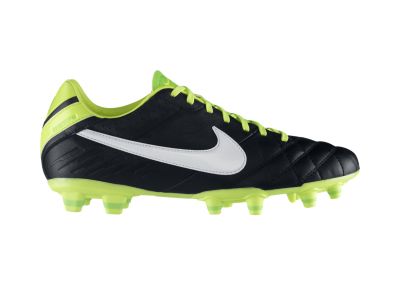 Foto Nike Tiempo Mystic IV Botas de fútbol para suelo duro - Hombre - Negro/Verde - 4.5 foto 916163