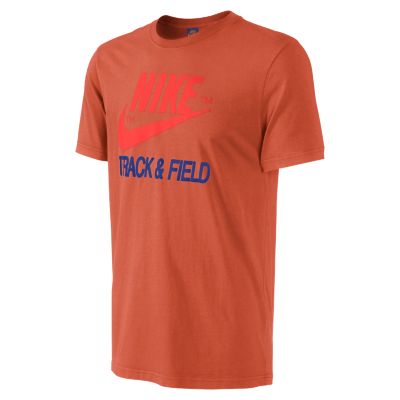 Foto Nike Track & Field Logo Camiseta - Hombre - Naranja - S foto 941714