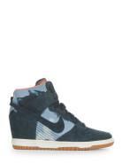 Foto Nike Zapatillas WMNS Dunk Sky Hi Print armory navy marine foto 901328