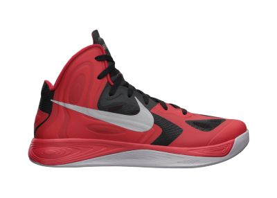 Foto Nike Zoom Hyperfuse 2012 Zapatillas de baloncesto - Hombre - Rojo/Negro - 14 foto 379504