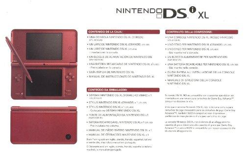 Foto Nintendo DSi HW XL Rojo Cereza