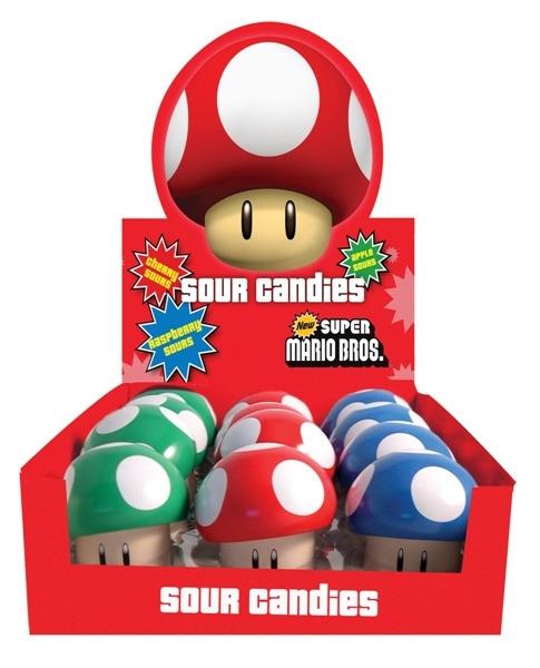 Foto Nintendo Tins Super Mario Bros Sour Candies Display (12) foto 491874