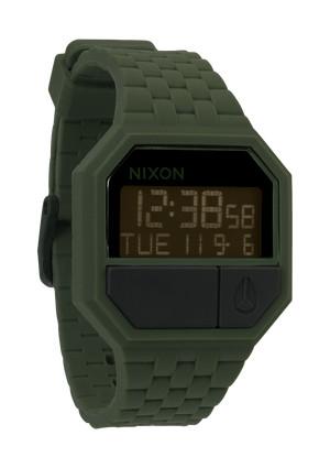 Foto Nixon The Rubber Re-Run Relojes Unisexo Matte Black / Surplus