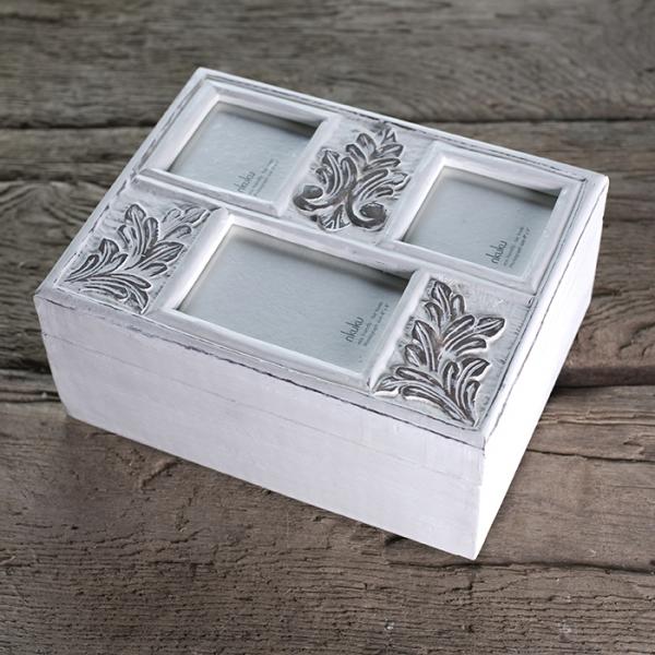 Foto Nkuku 'Jasmina' Carved Keepsakes Box