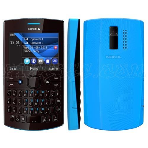 Foto Nokia Asha 205 Dual SIM Negro/Azul foto 375389
