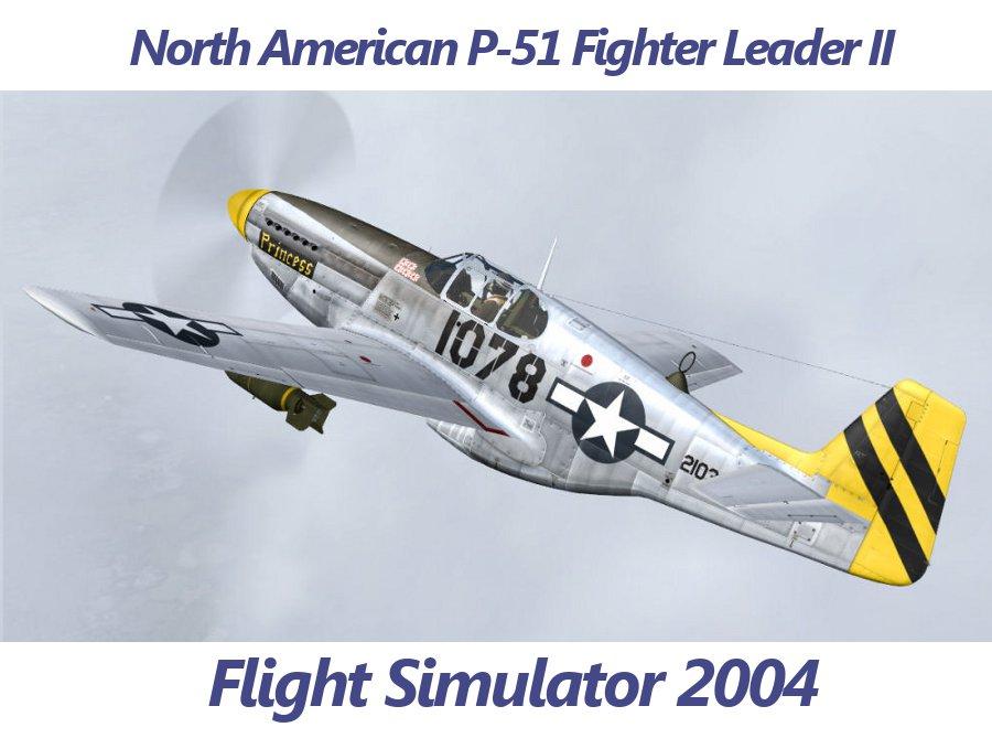 Foto North American P-51 Fighter Leader II FS2004 foto 926851