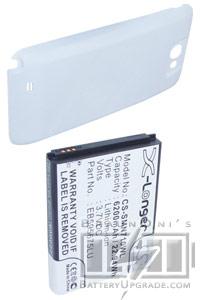 Foto NTT DoCoMo SC-02E Galaxy Note II batería (6200 mAh, Blanco) foto 516449