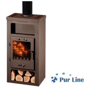 Foto Nueva Estufa de Leña y Carbón Marca PurLine Heaty V7 CE foto 38903