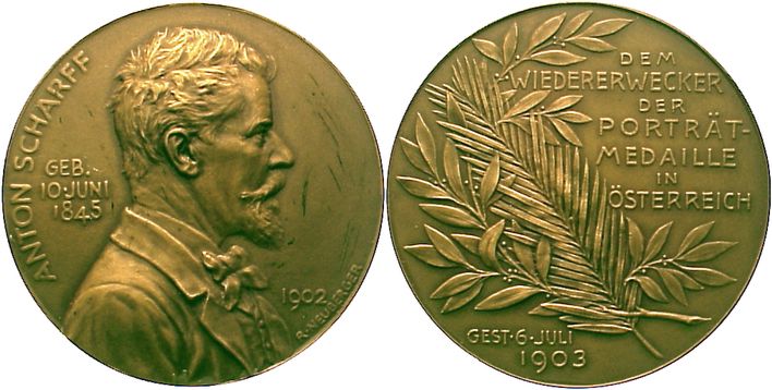 Foto Numismatik Bronzemedaille 1903