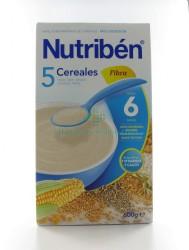 Foto Nutriben 5 cereales fibra 600g foto 179354