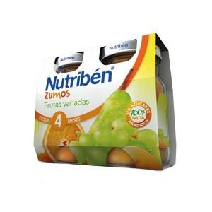 Foto NUTRIBEN ZUMO FRUTAS VARIADAS 130 ML 2 U foto 548810