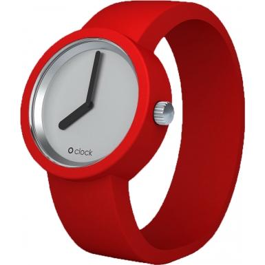 Foto O clock SILVER Red Watch Model Number:OCSV17