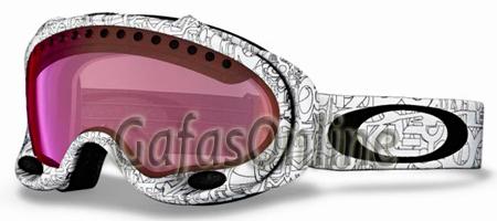 Foto Oakley - A-FRAME OO7001 - WHITE FACTORY TEXT - G30 IRIDIUM