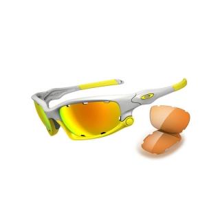 Foto OAKLEY Gafas de sol SPLIT JACKET Blanco pulido Cristales Fire Iridium / Persimmon foto 566338