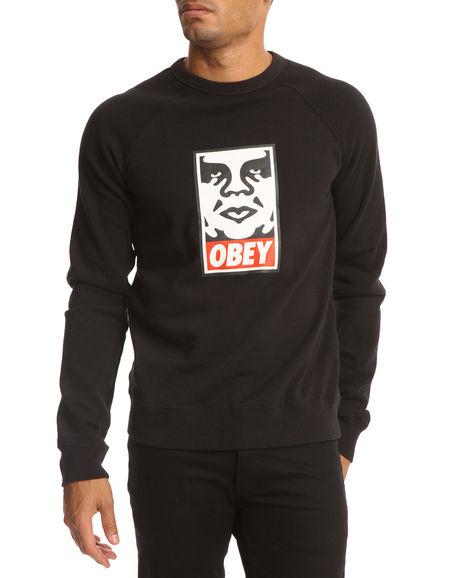 Foto OBEY - Sudadera negra OG Face
