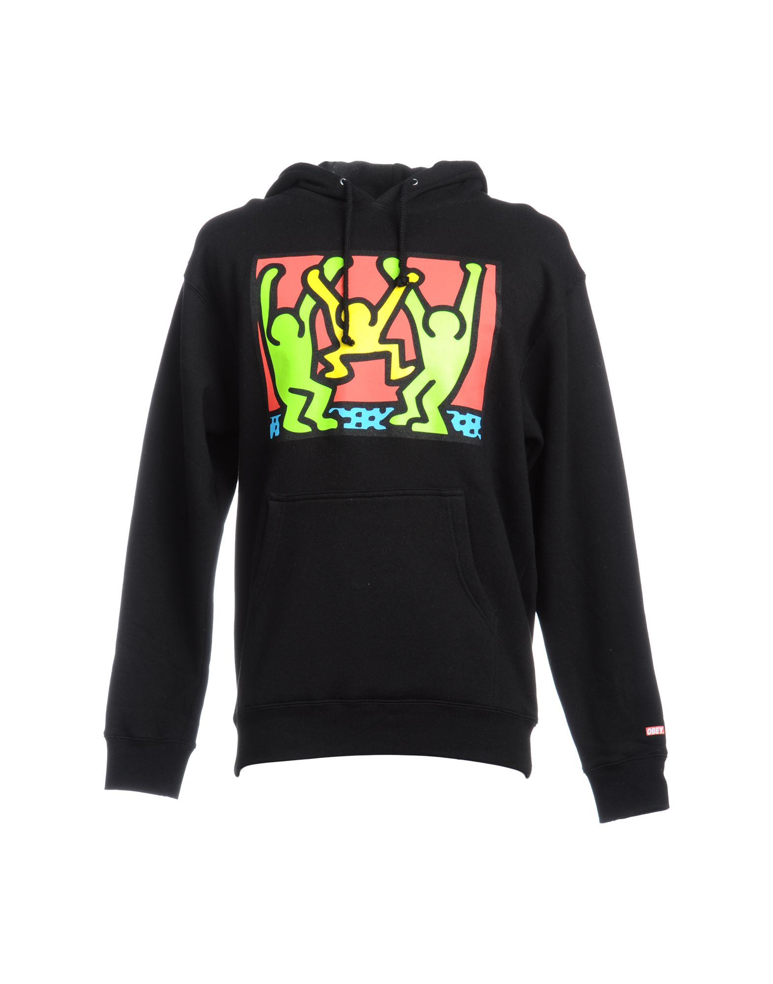 Foto Obey Sudaderas Con Capucha Hombre Negro foto 592015
