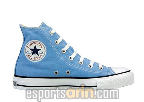 zapatillas converse celestes