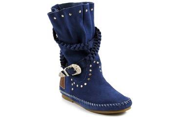 Foto Ofertas de botines de mujer Drastik 5503 azul