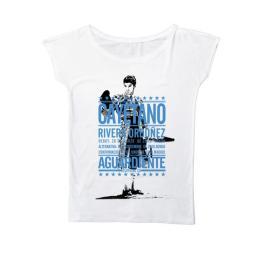 Foto Ofertas de camisetas de mujer Aguardiente AA-CM-01 blanco foto 408273