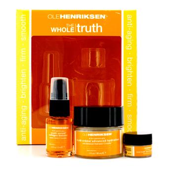 Foto Ole Henriksen - Set The Whole Truth: Crema Hidratante Avanzada Thruth 30ml + Serum Estimulante de Colágeno Truth 15ml + Crema de Ojos Total Truth SPF15 3g 3pcs foto 536772