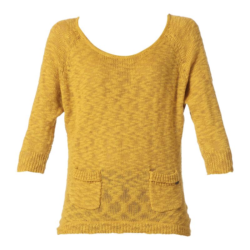 Foto Only Jersey - denise big knit pullover - Amarillo foto 81269