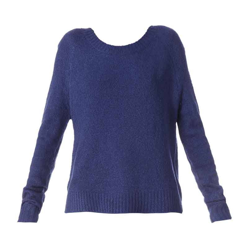 Foto Only Jersey - stary boxy boatneck pullover knt bb - Azul / Marina d... foto 109663