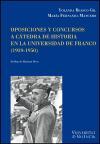 Foto Oposiciones Y Concursos A Cátedra De Historia En La Universidad foto 535084