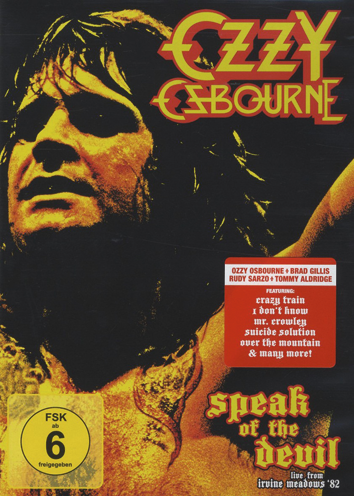 Foto Osbourne, Ozzy: Speak of the devil - DVD foto 726424