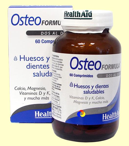 Foto Osteo Formula - Health Aid - 60 comprimidos [801978101523] foto 184190