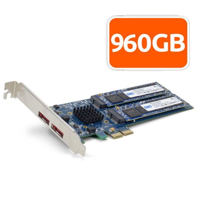 Foto OWC Mercury Accelsior_E2 PCI Express SSD 960GB