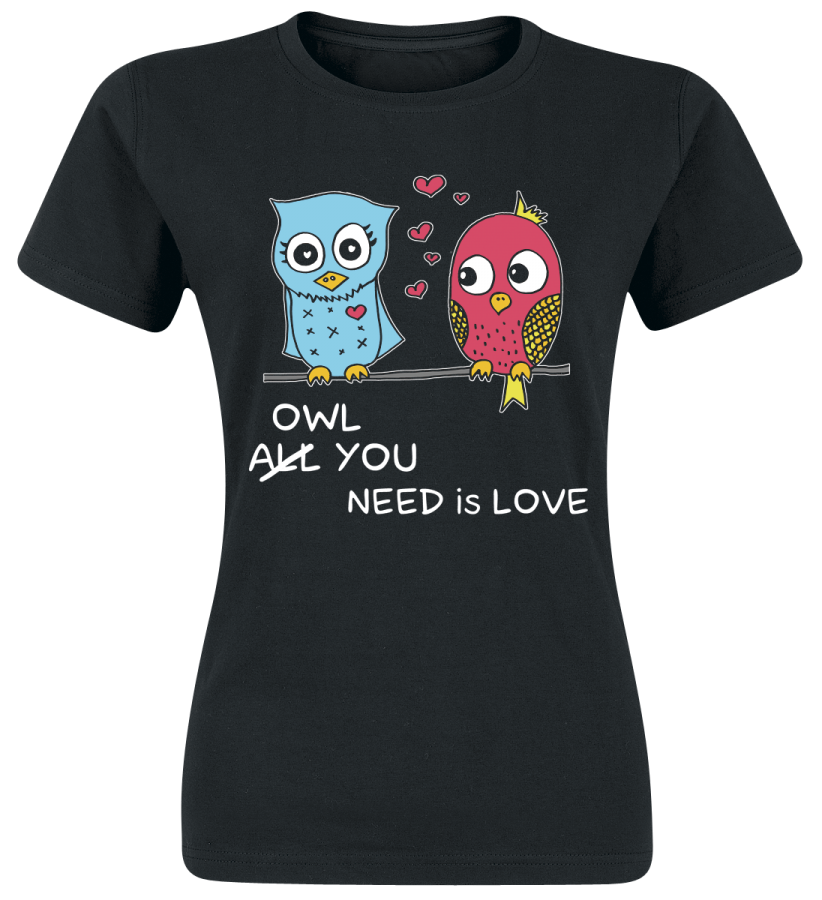 Foto Owl You Need Is Love: Camiseta Mujer foto 647279