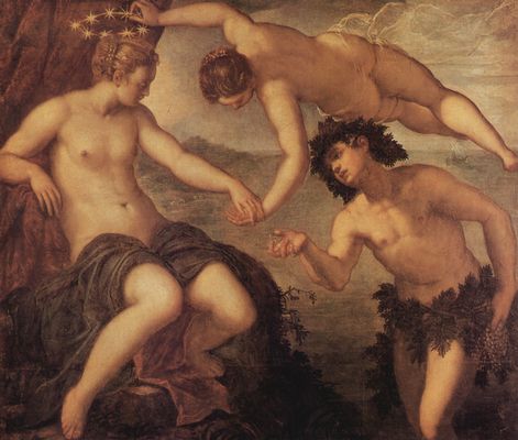 Foto Póster: Jacopo Tintoretto - Baco y Ariadna - cuadro 5948 foto 574009