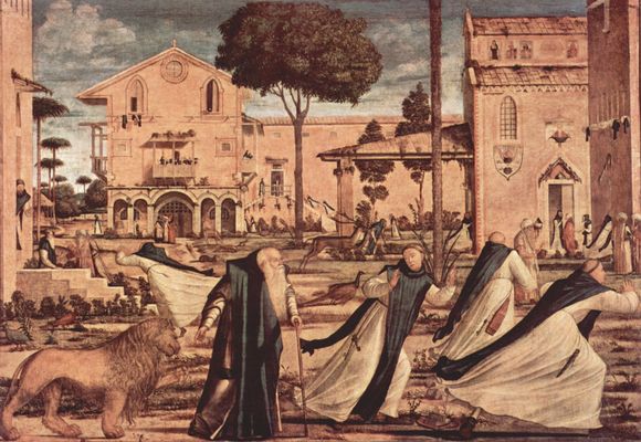 Foto Póster: Vittore Carpaccio - Serie de pinturas de la capilla de la Scuola di San Giorgio - cuadro 1126 foto 830364