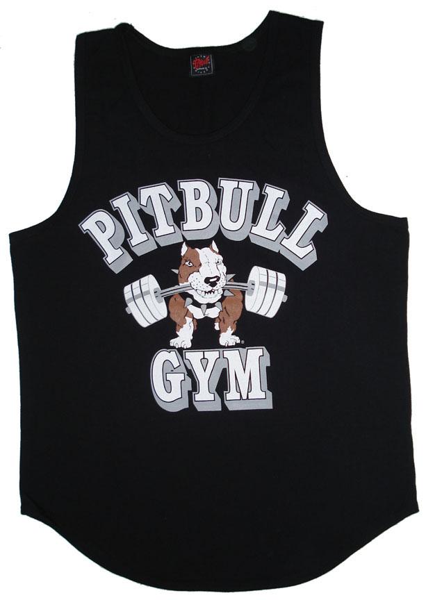 Foto P321 Pitbull Gym Clothes Mens Tank Top Barbell icon XXL Black