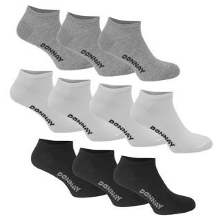 Foto Pack 10 Pares De Calcetines De Deporte Cortos Donnay. Tallas 33 - 39 Y 39 - 46 foto 568583
